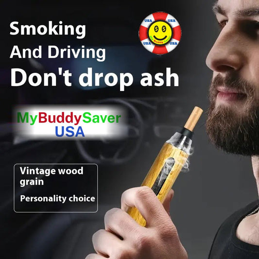 Portable Ashtray for driving