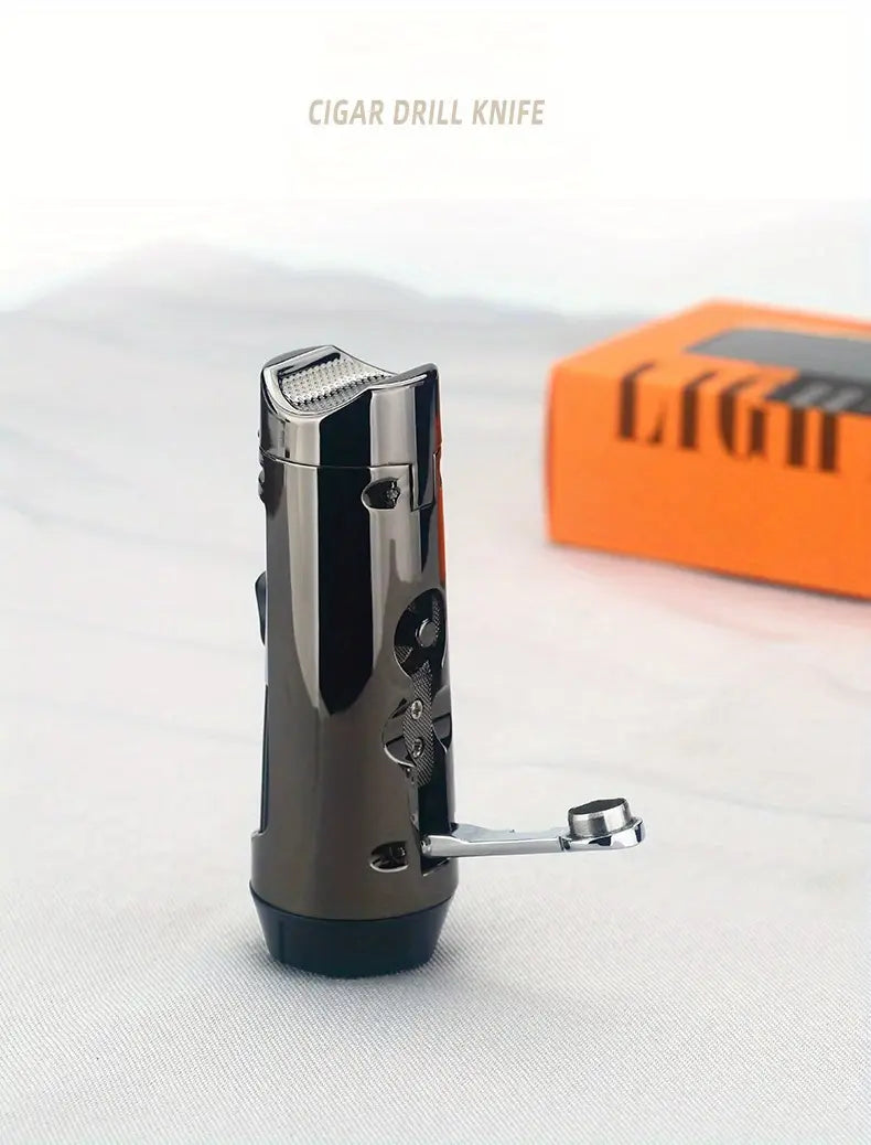 Windproof Multifunctional Cigar Lighter