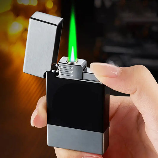 Elegant Windproof Metal Butane Lighter