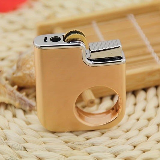 Vintage Gold Metal Lighter