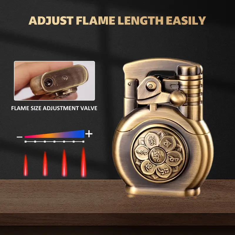 Antique Bronze Metal Lighter
