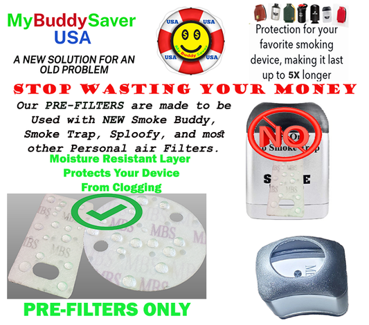 Smoke Trap 2.0 Disposable MBS Pre-Filters