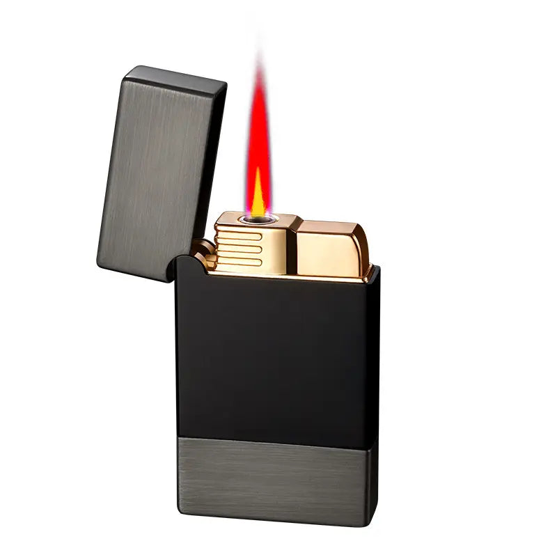 Elegant Windproof Metal Butane Lighter