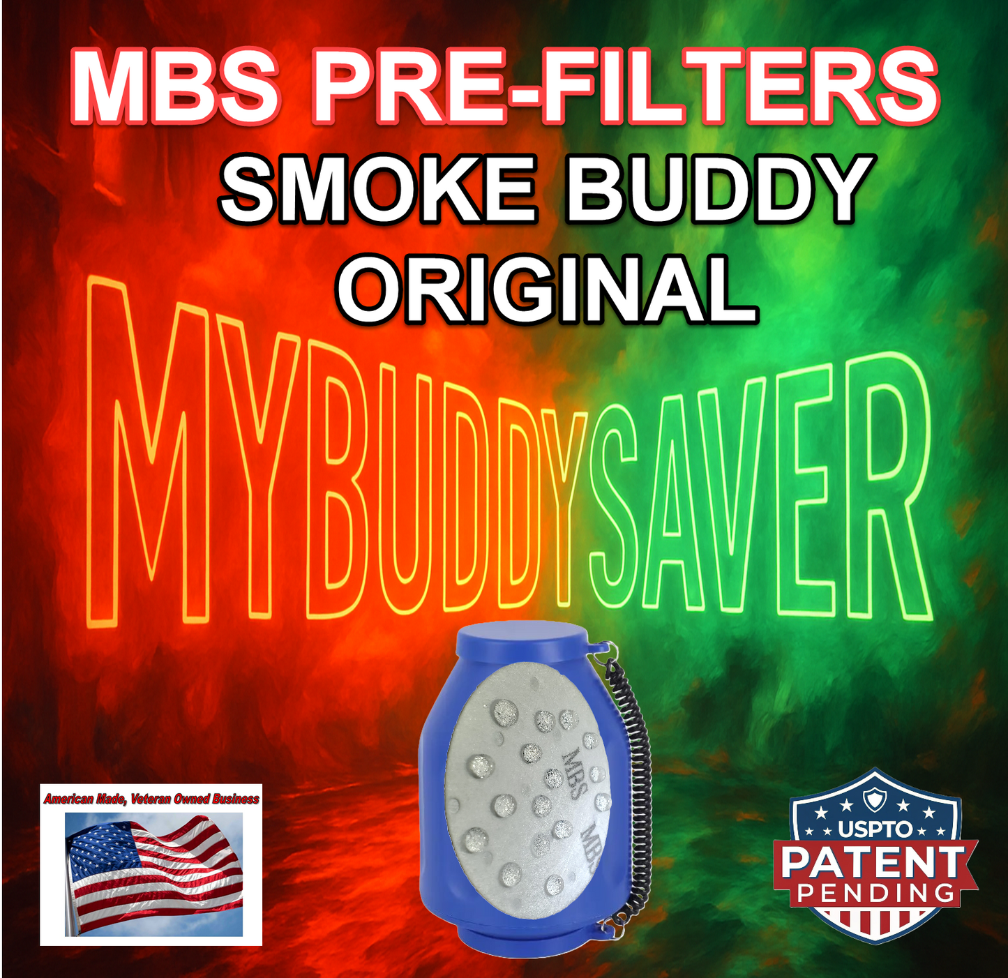 Smoke Buddy Original Disposable MBS Pre-Filters